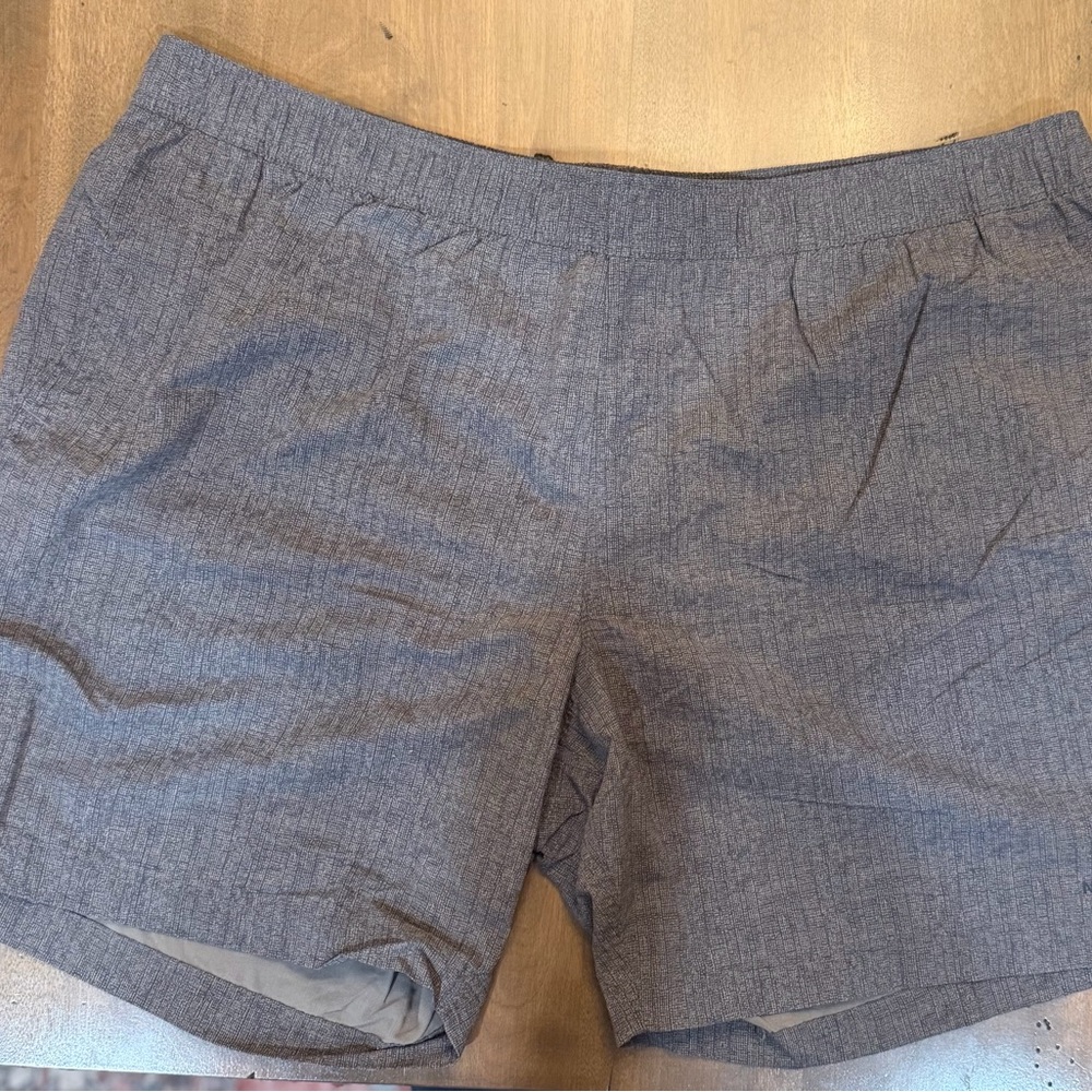 The North Face Men's Gray Flat Front Shorts